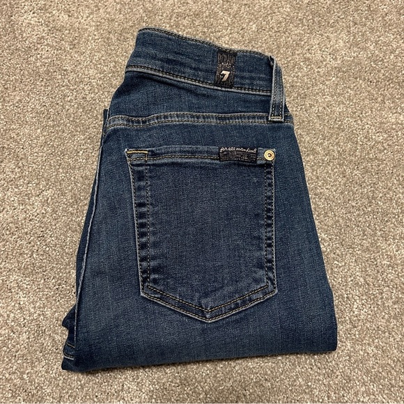 7 For All Mankind Gweneviere Ankle Size 24 - Picture 2 of 8